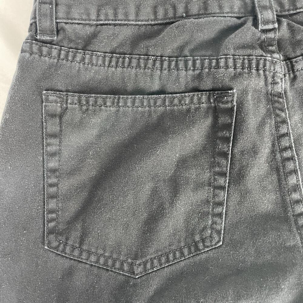 Lauren Ralph Lauren Jeans Co Crop Classic Midcalf Black Jeans Pants Women's Sz 4 - Picture 5 of 11